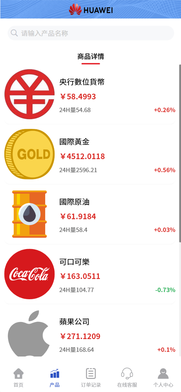 华为微盘系统/华为微盘微交易/时间盘/前端uniapp